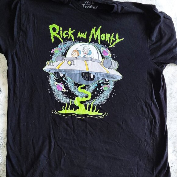 Lg Rick and Morty T-shirt Men's - Picture 1 of 2